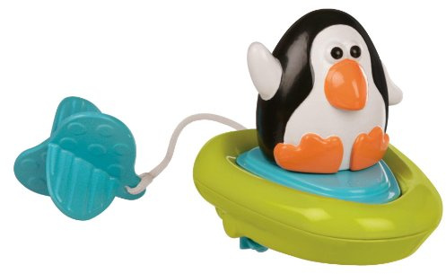 Sassy 0037977100259 Pull und Go Boat, Badewannenspielzeug