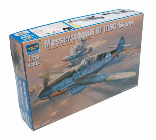 Trumpeter 02296 - Modellino di Messerschmidt BF 109G-6 Early, Scala 1:32