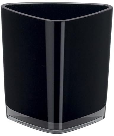 Spirella 10.15464 Trix-Acrylic schwarz Zahnbecher