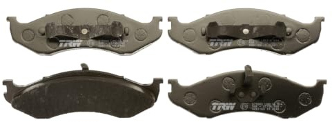 TRW GDB1153 Bremsbelagsatz, Scheibenbremse | Kompatibel mit: JEEP CHEROKEE, GRAND CHEROKEE I, WRANGLER I, WRANGLER II, KIA CARNIVAL I