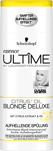 essence ULTÎME blonde Deluxe Spülung, 3er Pack (3 x 250 ml)