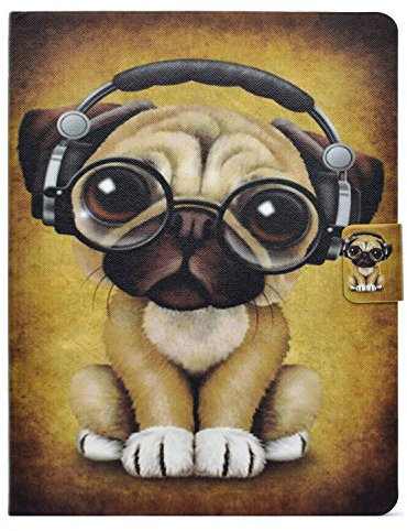 iPad 2/3 / 4 Custodia - [Multi-angli] Slim Fit Folio Smart Pieghevole Cover con Auto Svegliati/Sonno per Apple iPad 2 / iPad 3 / iPad 4 Retina (con Tasca per le Schede) Coniglio