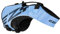 EzyDog Premium Schwimmweste Hund, DFD X2 Hundeschwimmweste, Schwimmwesten für Kleine, Mittelgroße und Große Hunde, Rettungsweste mit Griff (L, Blau)