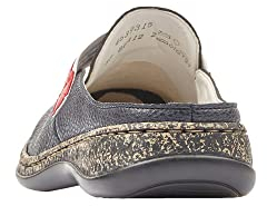 Rieker Women's 46393 Clogs, Blue, 7.5 UK