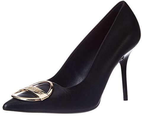 Love Moschino Women's Ja10089g1bia0000 Pump, Black, 3 UK