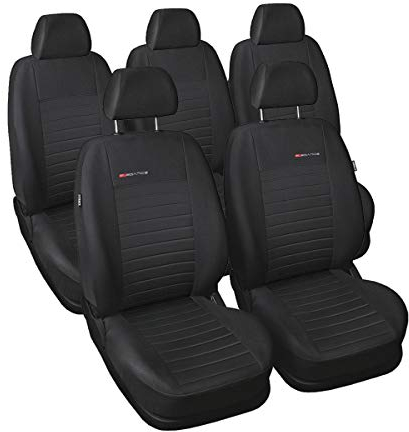 Mossa - Maßgeschneiderte Sitzbezüge Auto kompatibel mit VW Volkswagen Sharan II Van (2010-2022) - Autositzbezüge Schonbezüge für Autositze - E4 1