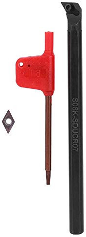 CNC Lathe Boring Bar 125x8mm DCMT0702 Lathe Tool Support Blade Insert for Lathe Tool