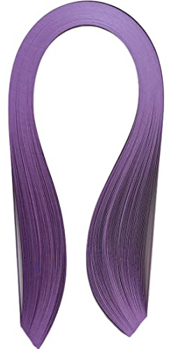 ODETOJOY 120 strisce di carta per quilling da 5 mm, fogli di carta per quilling, 5 mm, colore singolo, 0,5 cm (viola)