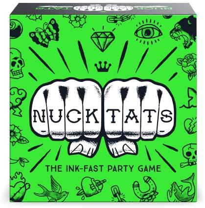Funko Games NUCK TATS Party Game Ages 13 and Up for 3-6 Players