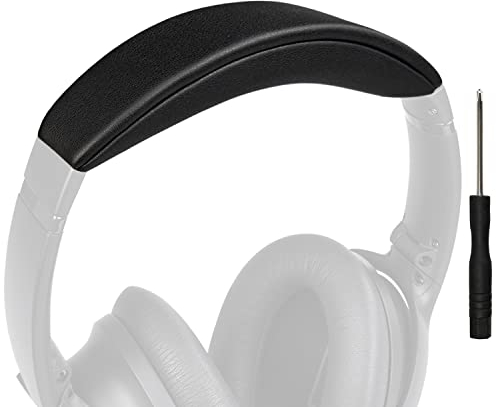 SOULWIT Replacement Headband Pad Kit for Bose QuietComfort 45 (QC45)/QuietComfort SE (QC SE)/New Quiet Comfort Wireless Headphones, Easy DIY Installation (Black)