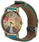 Dilwe Damenuhr, Mehrfarbig, Bohemian-Stil, Hippie-Uhr, Messing, PU-Leder, Mädchenuhr Als für Geburtstagsfeiern (Blau) Elektrisches Spielzeug, elektronische Haustiere,