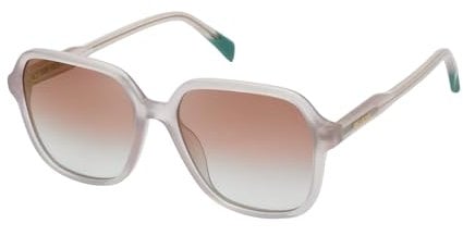 Zadig & Voltaire Sunglasses Szv375 Zadig&Voltaire Shiny Pink 55/17/135 Femme Lunettes de Soleil, Rose Opale Brillant
