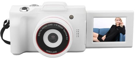 16-MP-Digitalkamera, 16-facher Digitalzoom, 1080P, 2,4-Zoll-HD-Display-Vlogging-Kamera, Integrierte Physikalische Gyroskop-Stabilisierung