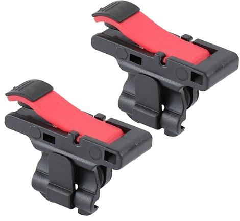 Uonlytech Chicken-eating Artifact Gaming Controller Mit Quick Shooting Tasten Für Smartphones Ergonomisches Design Unterstützung Für Fps-spiele Schwarz Und Rot Und r