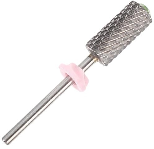Ipetboom Cuticle Cleaner Drill Bit for Manicure Metal Grinding Bit for Nail Art for Home and Salon Use Easy to Operate Compatible Electric Nail Drills