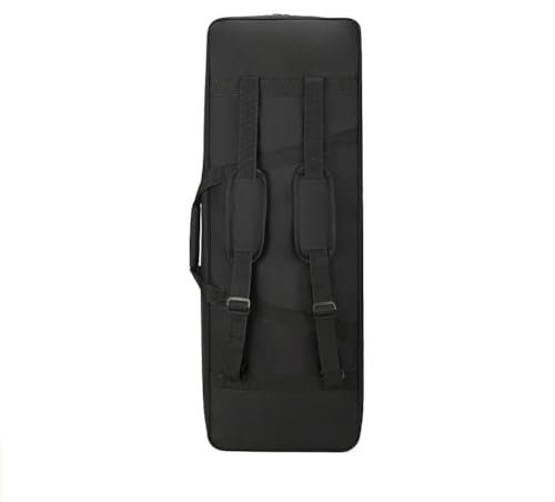 Keyboard-Gigbag-Tasche, tragbare E-Piano-Tasche, wasserdichte Instrumenten-Keyboard-Tasche aus Oxford-Stoff mit verstellbarem Schultergurt, für 49/55/61/73/76/88 Tasten ( Size : 97*38.5*15cm )