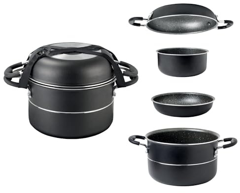 InCasa Popote en Aluminium 8 pièces