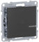 LEGRAND, SEANO with Netatmo Rollladenschalter, Steuerung von 230 V Rollläden, Montage in Hohlwanddose, Schrauben oder Spreizkrallen, inkl. Wippe, Smart Home, Farbe: Anthrazit, 765938