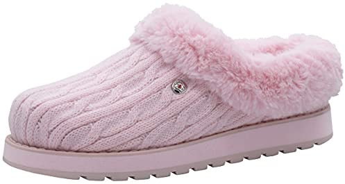 Skechers Women's Keepsakes-Ice Angel Slipper, Pink, 6.5