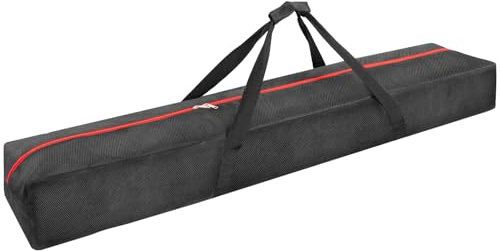 EMART 51x10x6 in Heavy Duty Tripod Bag with Handles, All Padded Carrying Case with Two Built-in Pockets for Pipe and Drape, Light, Speaker, Mic Stand