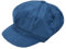 Cool4 Fein Cord Ballonmütze Cord Bakerboy Mütze Baumwolle Cap Visor Vintage A05 (Jeansblau) (57)