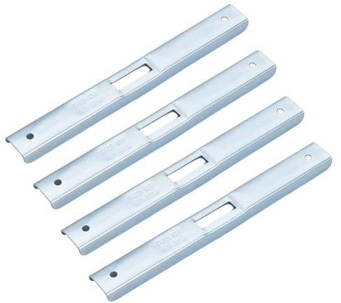 OLYCRAFT 4 herramientas portátiles de guía de archivos de calibre de profundidad de motosierra de 5 x 0.55 x 0.28 pulgadas, herramienta de medición de profundidad de caída de hierro, herramientas de