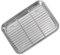 Mipcase 1 Foglio Di Set Griglia per friggere e scolapiatti Pannatura antiaderente griglia da forno vassoio toast con rack teglie per carne teglia con griglia Acciaio inossidabile Argento