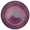 Lot de 6 assiettes plates en porcelaine, Baita Purple