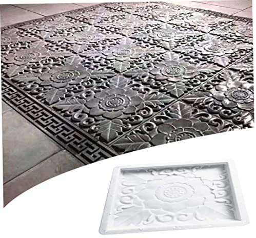 Stampo per pavimentazione quadrata Stampi per calcestruzzo da giardino Stepping Stone Path Maker per pavimentazione di passerelle, decorazioni