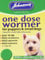 Johnsons Vet Easy One Dose Wormer, Size 1