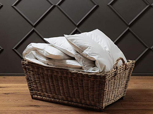 Surrey Down Company White Duck Down Duvet, 10.5 Tog, Single