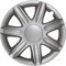 Albrecht Auto-Zubehör 9084 Radkappen für Stahlfelgen, Radzierblenden, Silber, 14 Zoll, Set of 4, 09084