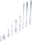 BGS Set prolunga bilanciere | 6,3 mm (1/4), 10 mm (3/8), 12,5 mm (1/2) | 9 pezzi