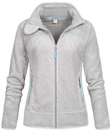Geographical Norway Damen Fleecejacke Upaline Light grey L