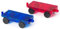 Playmags 2 Piece Car Set: Strong Magnets - STEM Toys for Kids, Use with All Magnetic Tiles and Blocks Sturdy, Super Durable with Vivid Clear Color Tiles. (Colors May Vary)