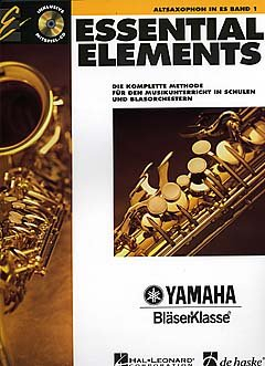 Verlag Hal Leonard MGB Essential Elements 1 - arrangiert für Altsaxophon - mit CD [Noten/Sheetmusic] aus der Reihe: Yamaha BLAESERKLASSE