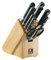RICHARDSON SHEFFIELD Sabatier Trompette 9-teiliger Messerblock
