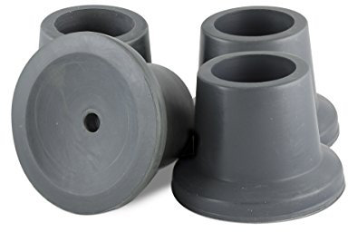 Essential Medical Supply Gummispitze für Duschbänke, Toilettenstuhl, Transferbänke