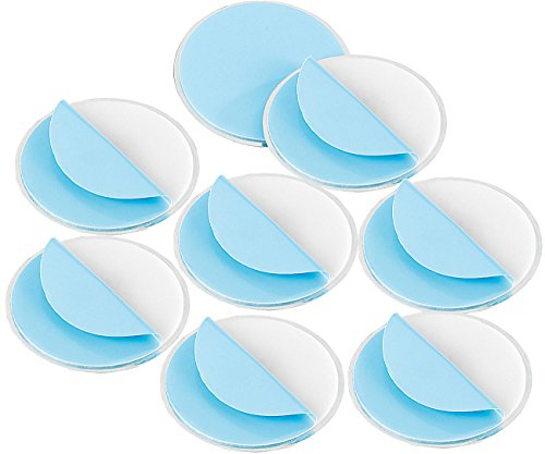 VisorTech Magnet Rauchmelder: Magnet-Befestigungssystem für Rauchwarnmelder, Ø 70 mm, 8er-Set (Magnethalterung für Rauchmelder, Rauchmelder Magnethalter, Alarmanlage)