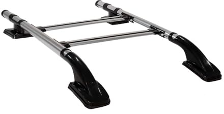 Dachreling & Dachträger Satz für VW Amarok DoubleCab 2010-2022 Alu Grau 4tlg