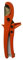Tagliatubi in plastica SENRISE 30 mm PVC tagliatubi Heavy Duty cesoia tubi idraulici per il taglio O.D. PEX, PVC e PPR tubi di plastica (rosso, Fast-SA-5604)