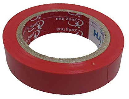 New Lon0167 13m Länge Vorgestellt rotes selbsthaftendes PVC-Isolierband(id:f49 3c b5 399)