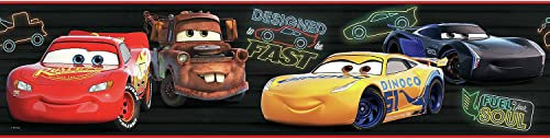 Disney Pixar Pixar Cars Piston Cup Racing Peel & Stick Border by RoomMates, RMK4404BD