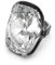 Swarovski Harmonia Ring, Übergroßer Kristall, Weiss, Metallmix
