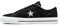 Converse Herren One Star Suede Ox Sneaker, Schwarz/Schwarz/Weiß, 45 EU