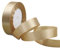 Ruban Satin 20mm x 23m Ruban de Satin Champagne Or Rubans Tissu Ruban Cadeau Emballage 2cm Ruban Tissu Décoratif pour Ballons Noeud Noël Fête Décoration de Mariage Anniversaire Valentin Artisanat