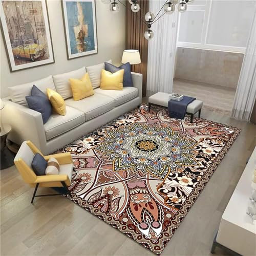 AU-SHTANG tappeto cameretta bimba Tappeto lilla, tappeto resistente all'usura, antiscivolo, facile da aspirare e resistente all'umiditàtappeto lettiera,Lilla,50x80 cm