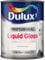 AMK® Dulux Professional Liquid Gloss Paint 750ml Pure Brilliant White High Sheen Wood and Metal Surfaces Quick Dry No Sag