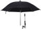 CHICIRIS Sombrilla para bebé, Sombrilla de Protección Solar con Abrazadera de 360 ​​grados para Cochecitos, Triciclos, Sombrilla Universal para Cochecito de bebé (BLACK)