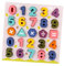 CIYODO 1 Satz Alphabet-blöcke-Puzzle-Spielzeug Steckpuzzles 3D-Buchstaben-rätsel Für Kleinkinder Zahlenrätsel Für Kleinkinder ABC-puzzlebrett Kinderpuzzle Stapelblöcke Hölzern